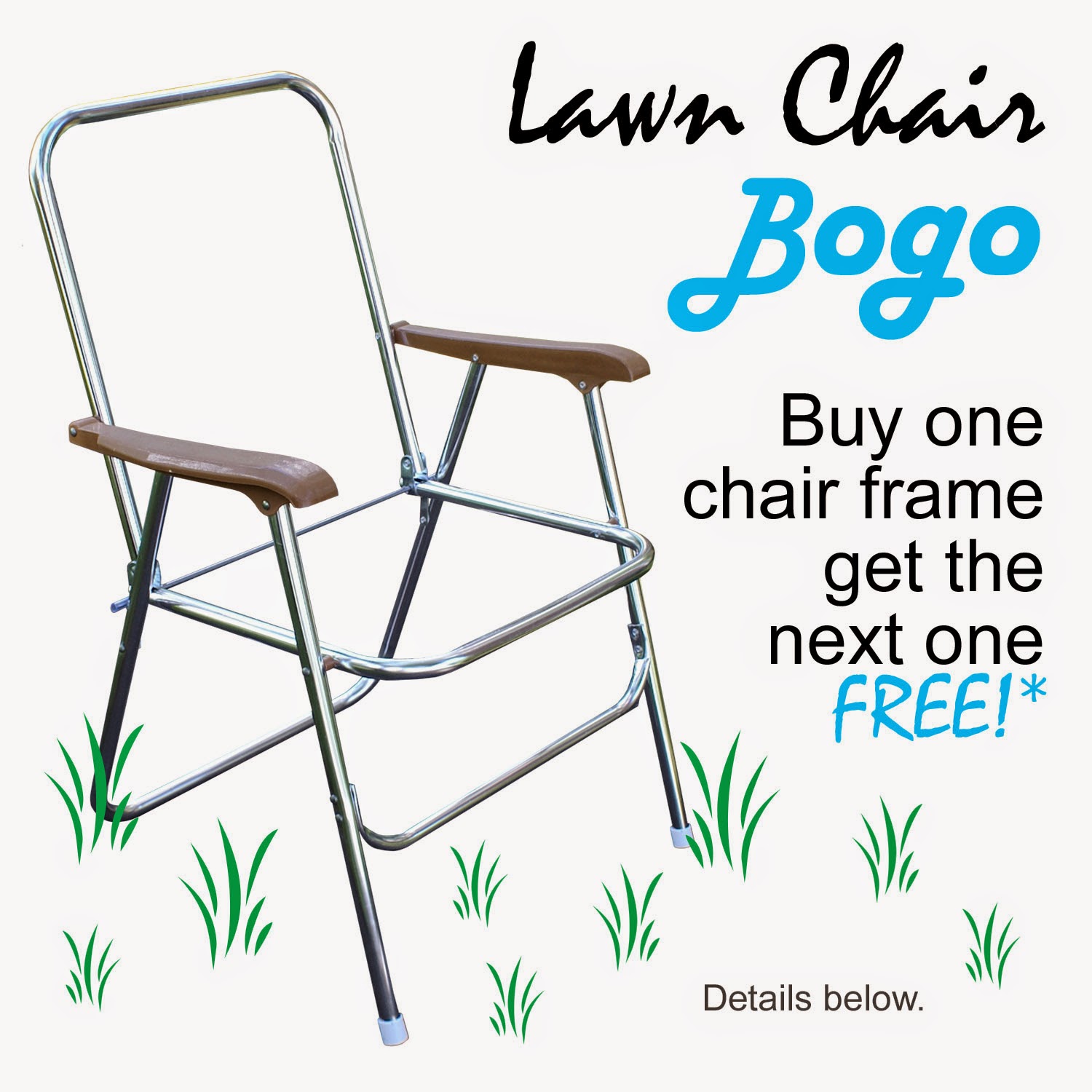 Pepperell Crafts! Lawn Chair BOGO