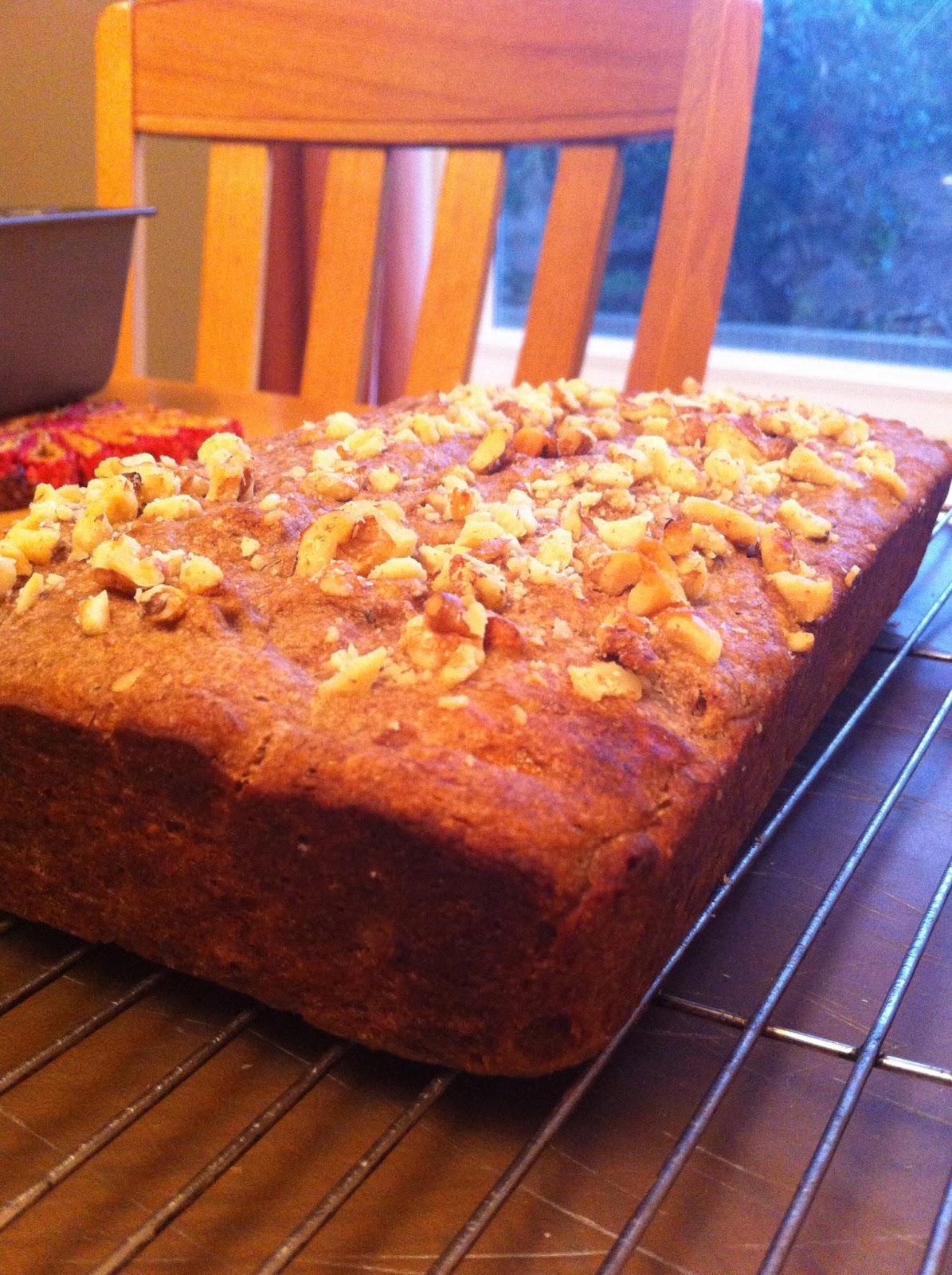 Natalyn in the Raw Multigrain Banana Bread Pudding Squares with
