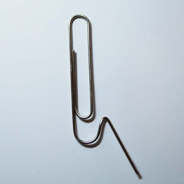 Whimsie Doodles Digital Stamps Up cycle Paper clips by making fish hooks!