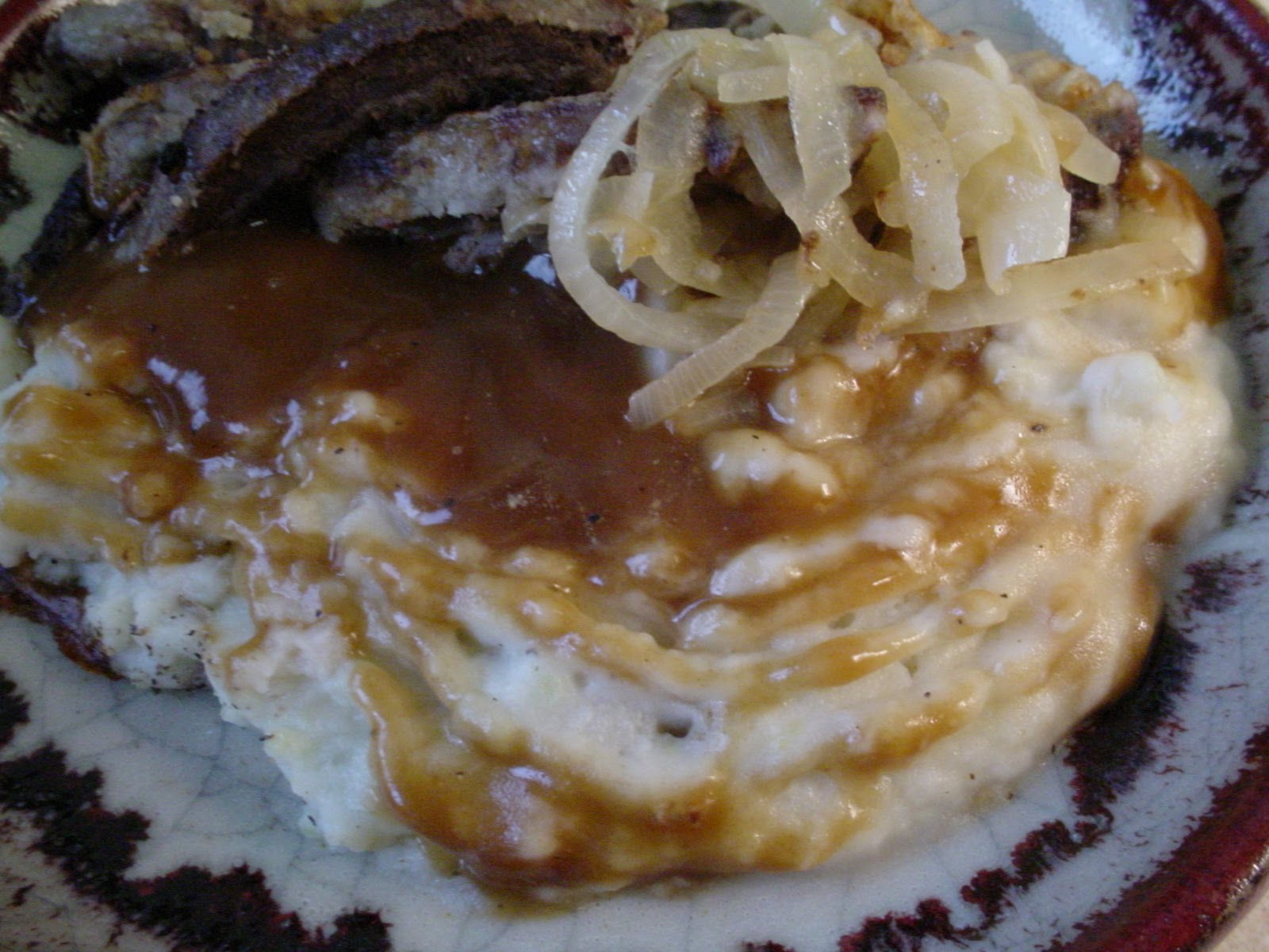 Flitzy Phoebie Liver & Onions Mashed Potatoes & Gravy