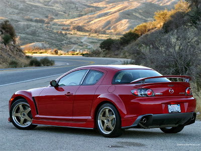 The Mazda RX-8 was a sports car manufactured by Mazda Motor Corporation. It first appeared in 2001 at the North American International Auto Show.
