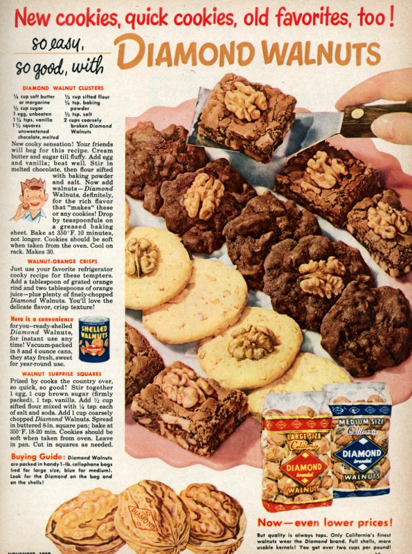 Dying for Chocolate Chocolate Walnut Clusters & Walnut Surprise