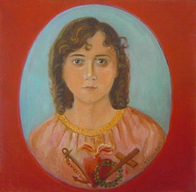 Lídia Baís - Auto retrato Sagrado Coração
