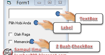 Opsi biner satu sentuhan contoh