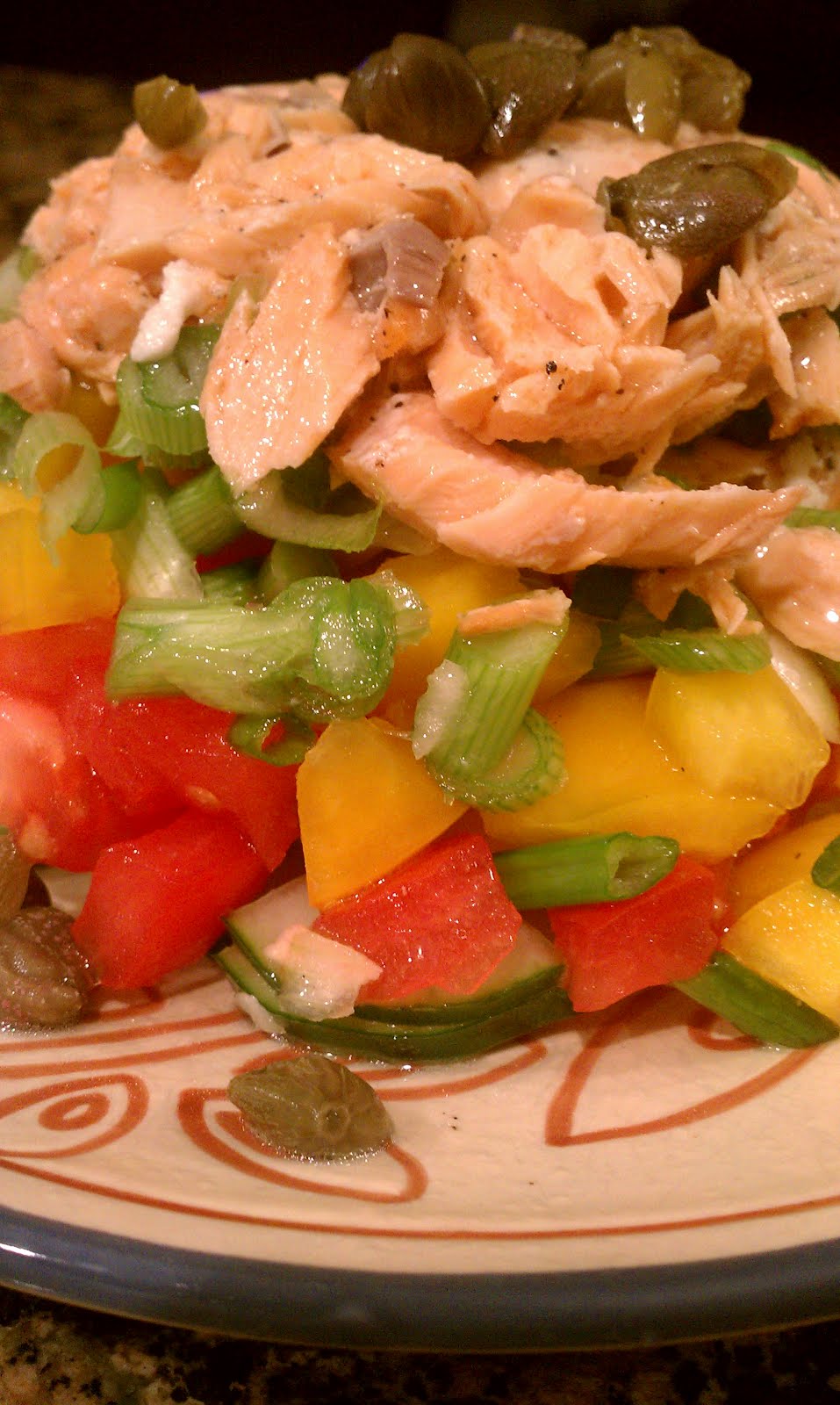 Your Weekly Dinner Menu: Salmon Salad