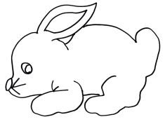 Coloring Pages: Bunny Coloring Page