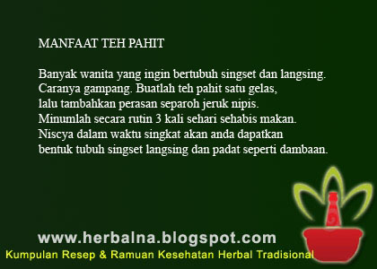 MANFAAT TEH PAHIT Banyak wanita yang ingin bertubuh singset dan langsing MANFAAT TEH PAHIT Banyak wanita yang ingin bertubuh singset dan langsing