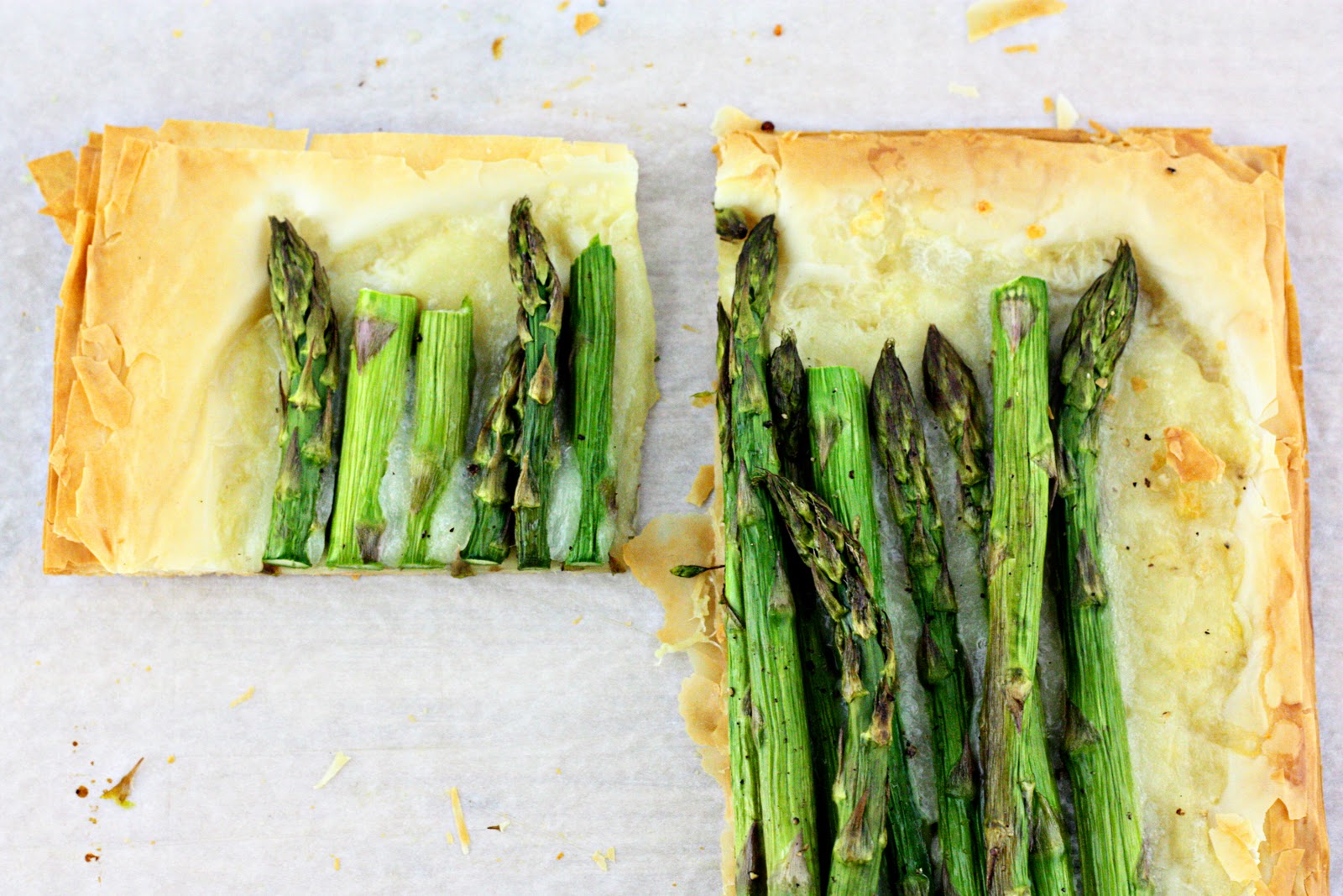 Delightful Bitefuls Asparagus Mozzarella Tart