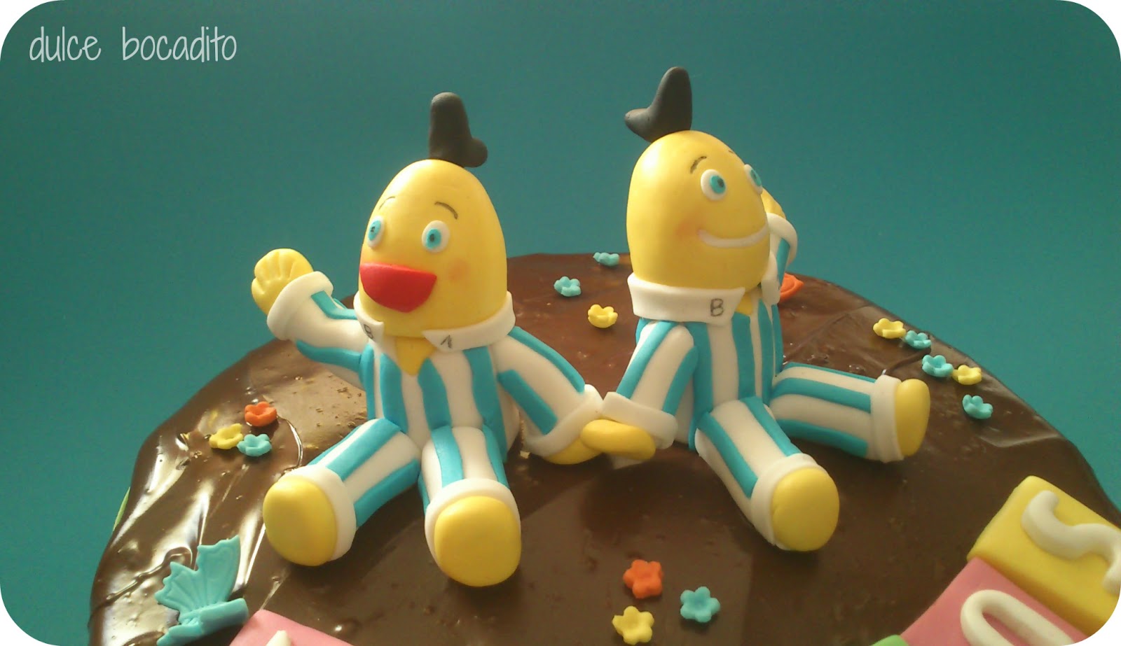 Dulce bocadito ♥ Bananas en pijama la tarta ♥