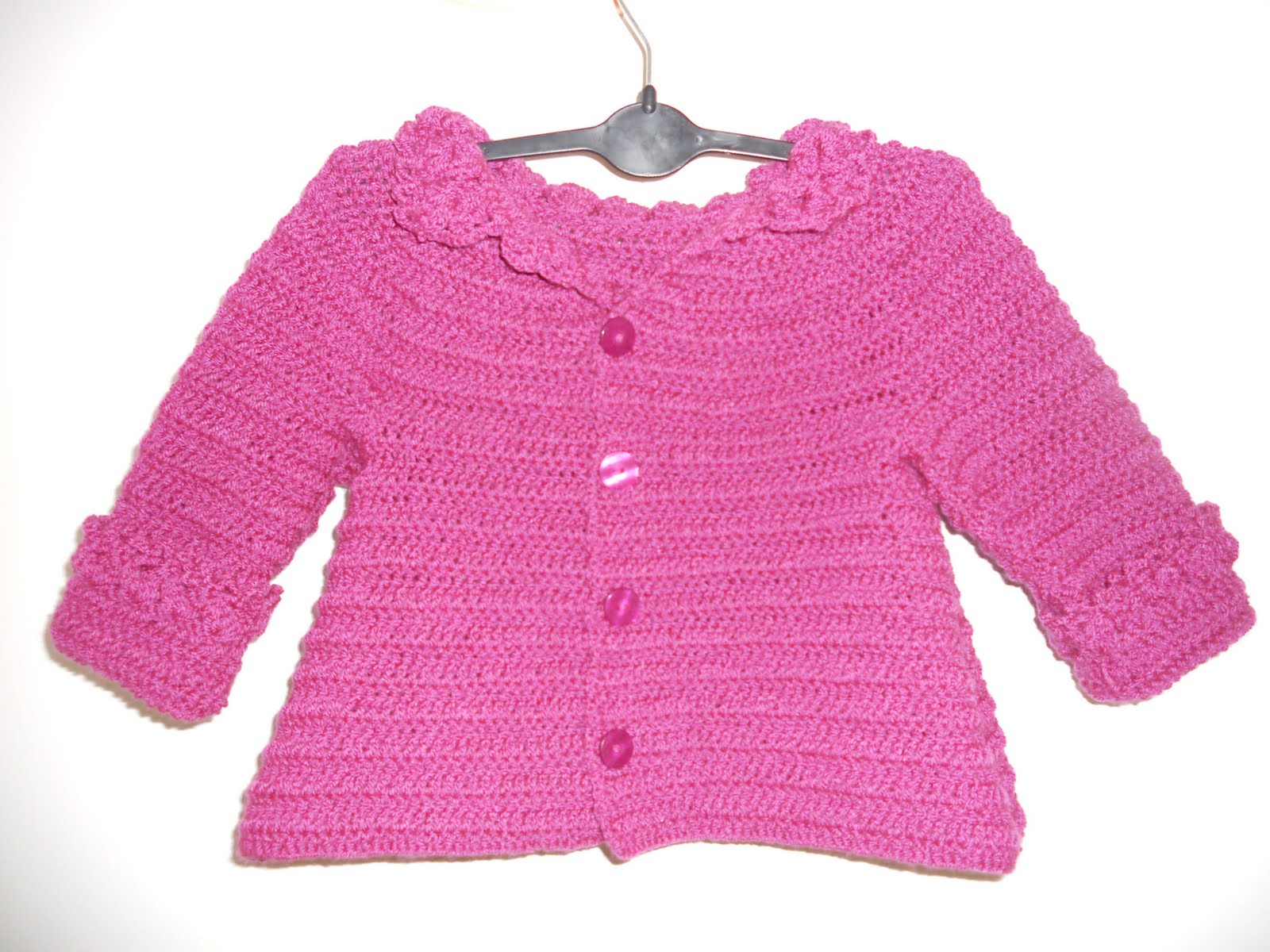 Hexagon Granny Baby Jacket - ~ Bev's Country Cottage ~