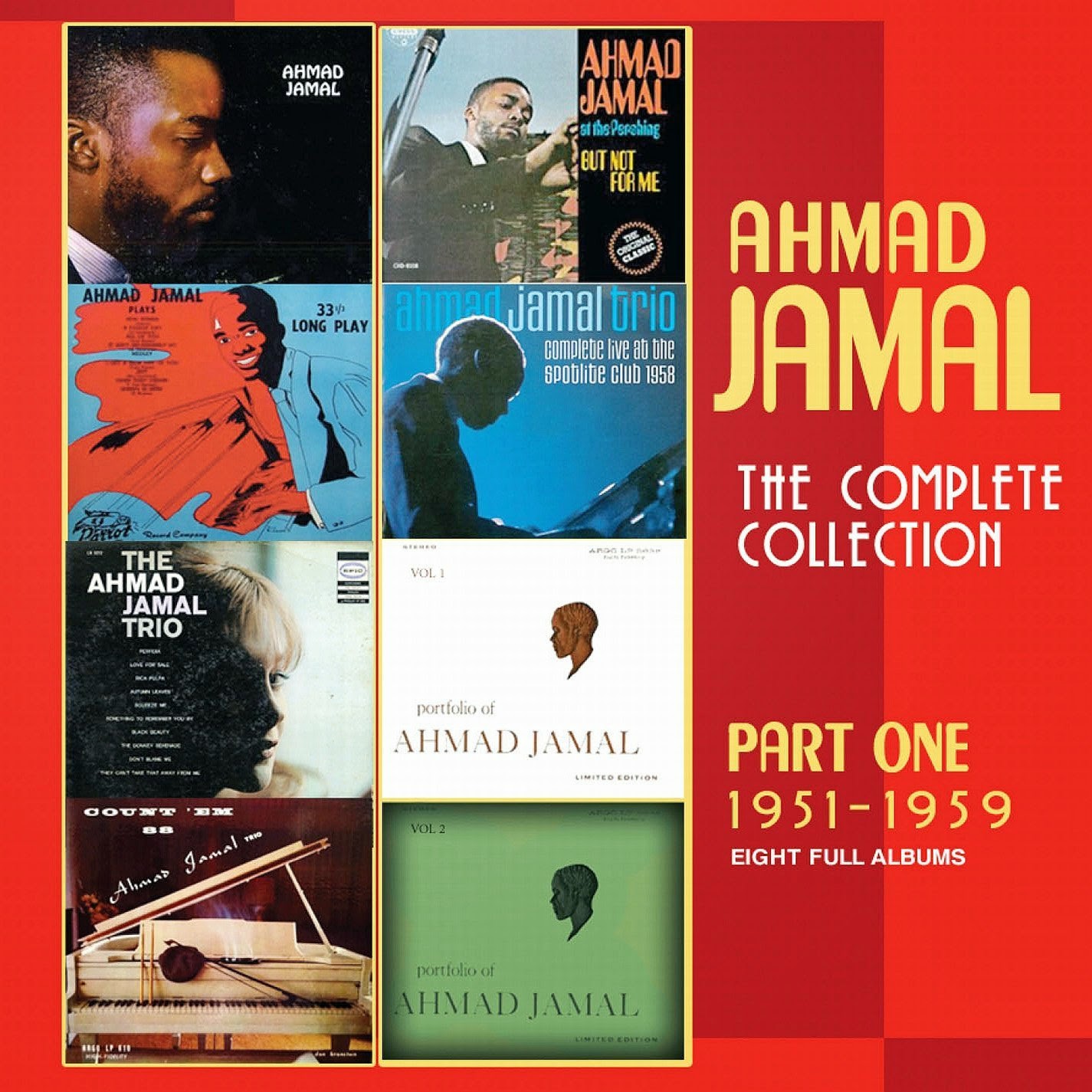 JAZZ CHILL AHMAD JAMAL THE COMPLETE COLLECTION 16 ALBUM SERIES 1951