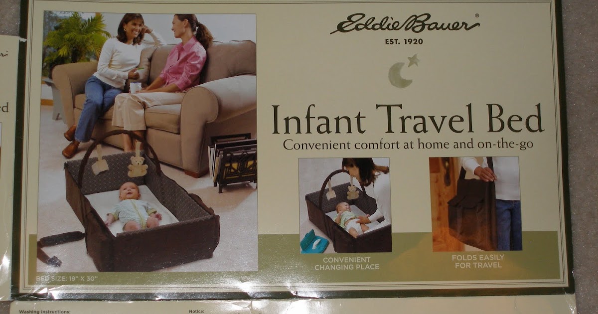 eddie bauer infant travel bed