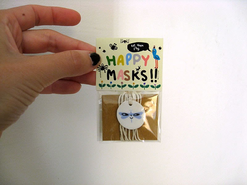 misako mimoko Happy Masks, new shop update