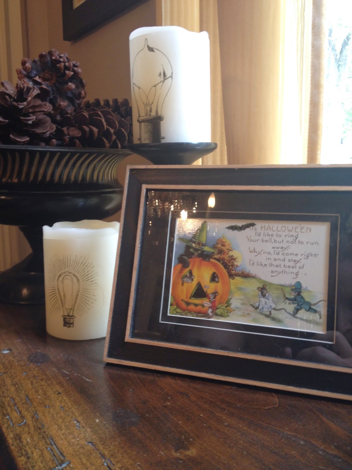 Frame Vintage Halloween Cards for Halloween Decorations Frame Vintage Halloween Cards for Halloween