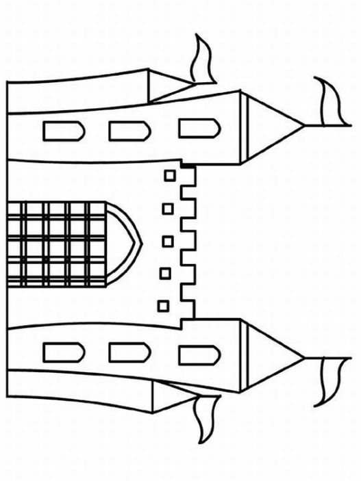 Castles Coloring