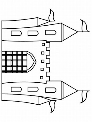 Castles Coloring Pages | Learn To Coloring
