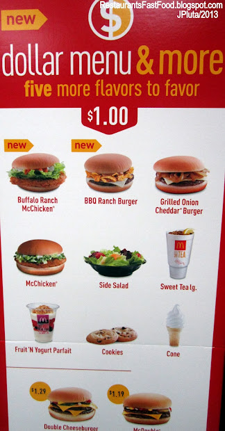 Dollar Menus Fast Food List Vtwctr