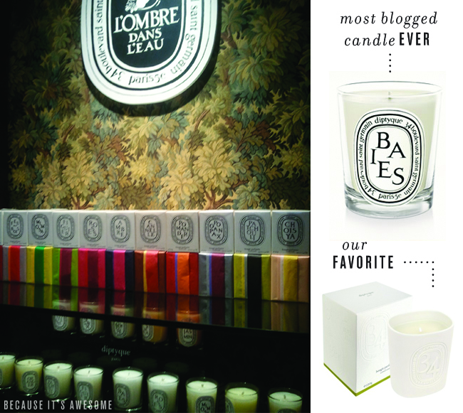 Because It's Awesome Type Tuesday // Diptyque