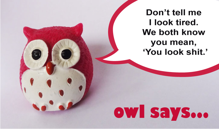 Tessie Girl Owl Says 7