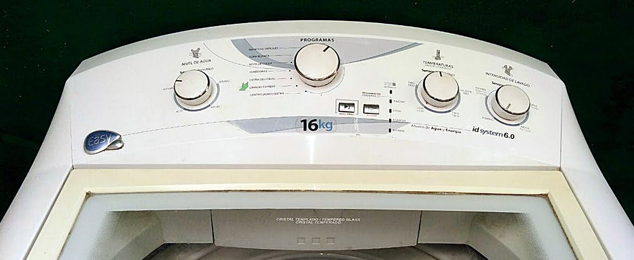 Manual lavadora easy id system 6.0