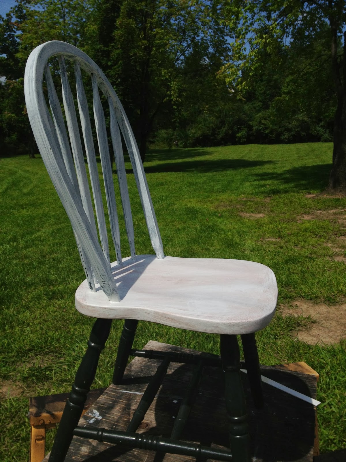 Happy House and Home How To Paint Kitchen Chairs