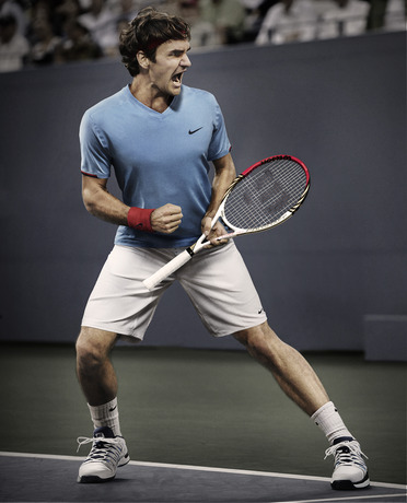 US Open 2012 - Roger Federer - Tenue Nike en journée