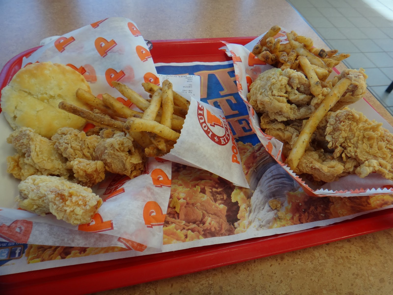 Ken Carr Blog First visit to Popeye's Chicken