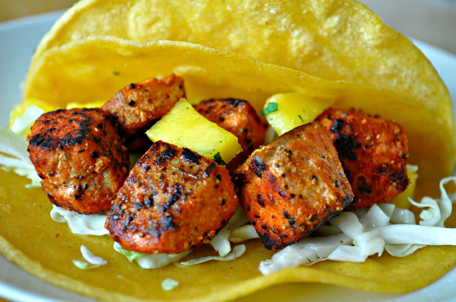 Easy Salmon Tacos Using Fresh or Frozen Salmon