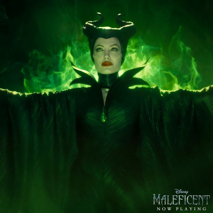 Disney Movie Princesses: Angelina Jolie Pictures as Maleficent