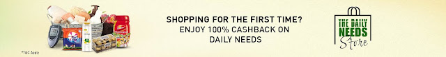 Snapdeal Daily Needs Store 100% Cashback Offer Snapdeal Daily Needs Store 100% Cashback Offer
