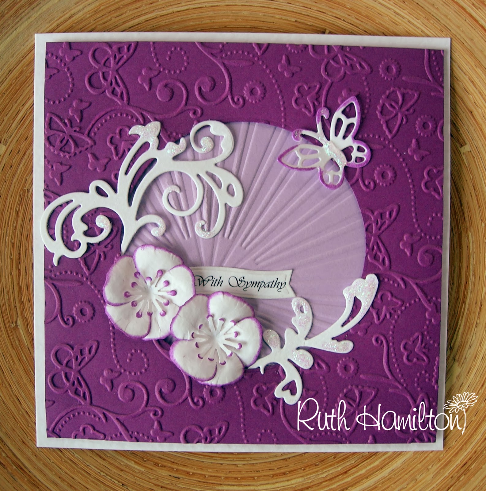 A Passion For Cards Embossing Papermill card