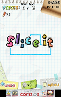 Gra Slice it! na Androida