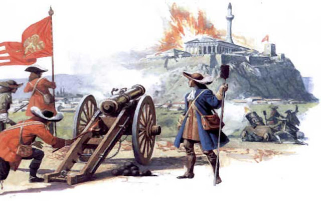 Σαν σήμερα 26 Σεπτεμβρίου 1687 ο Φρ. Μοροζίνι καταστρέφει τον Παρθενώνα Σαν σήμερα 26 Σεπτεμβρίου 1687 ο Φρ. Μοροζίνι καταστρέφει τον Παρθενώνα