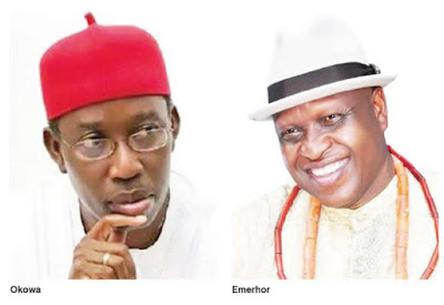 Chief O'tega Emerhor of All Progressive Congress (APC), challenging the election victory of the state governor, Dr. Ifeanyi Okowa