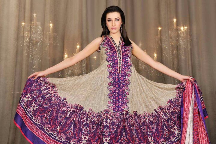 Umar Sayeed Summer Lawn collection 2012 by Al-Karam Textiles