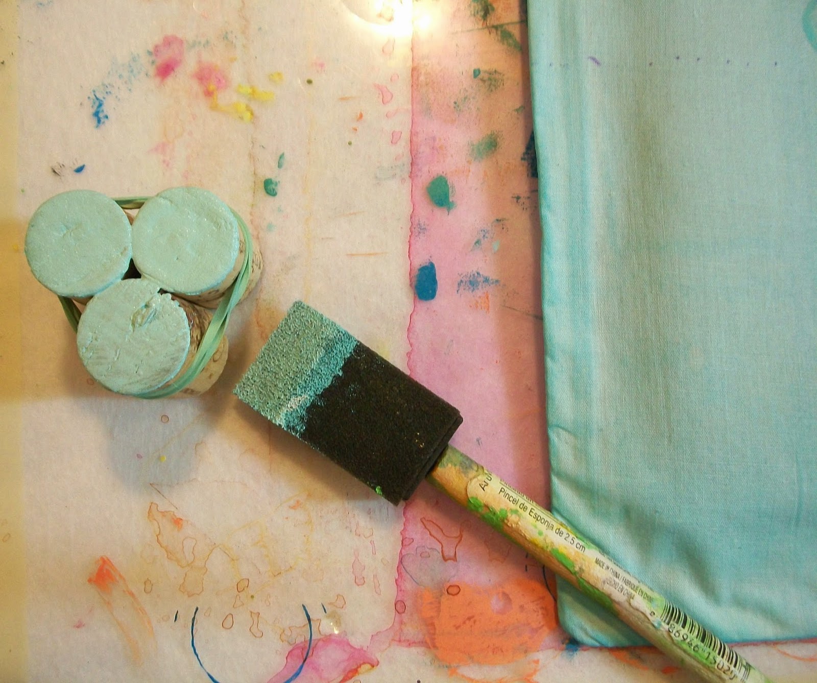 Julie B Booth Day 12 Fabric Printing at Home Blog Tour