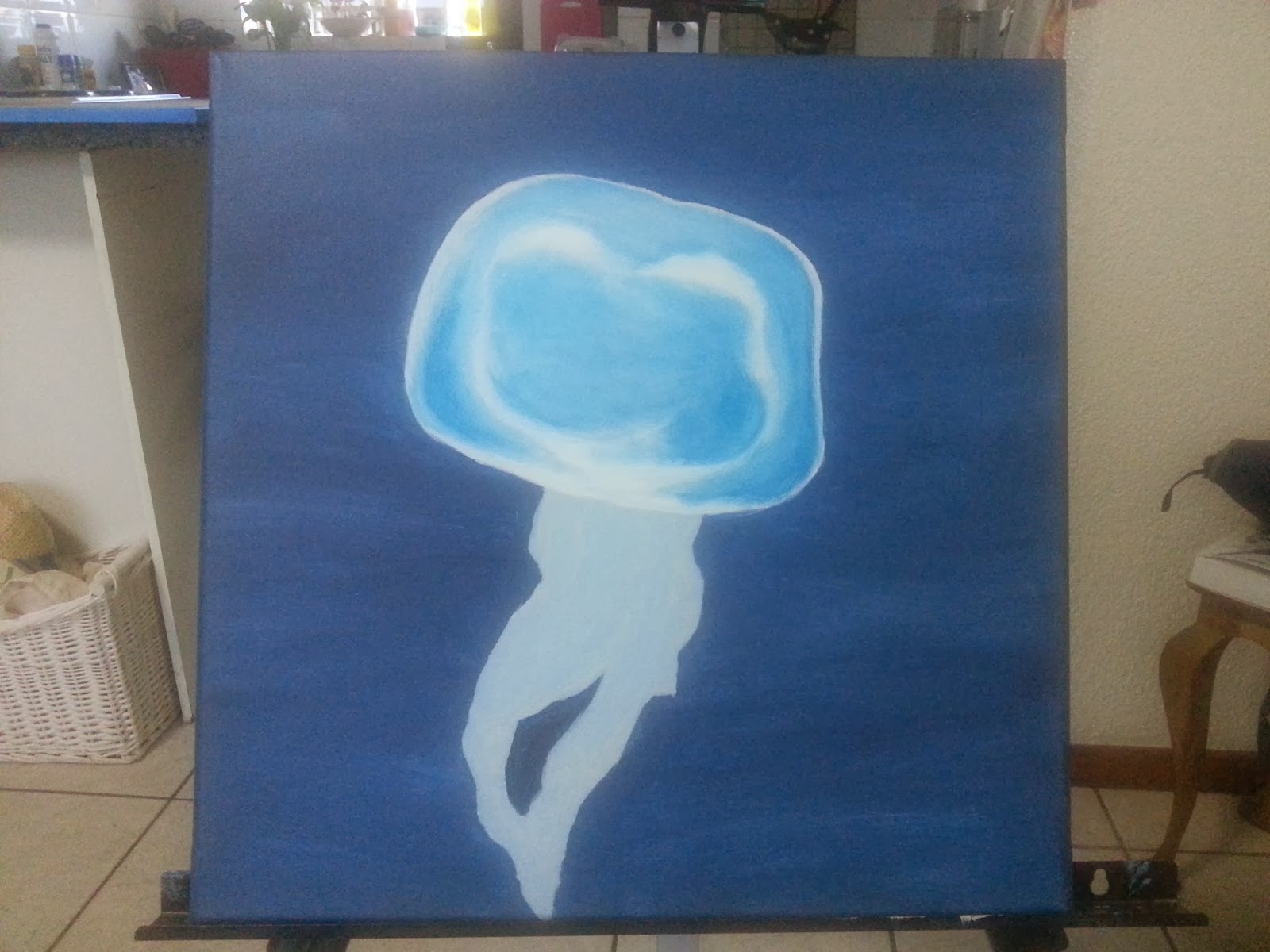Jellyfish Painting 4 How to paint a jellyfish 4