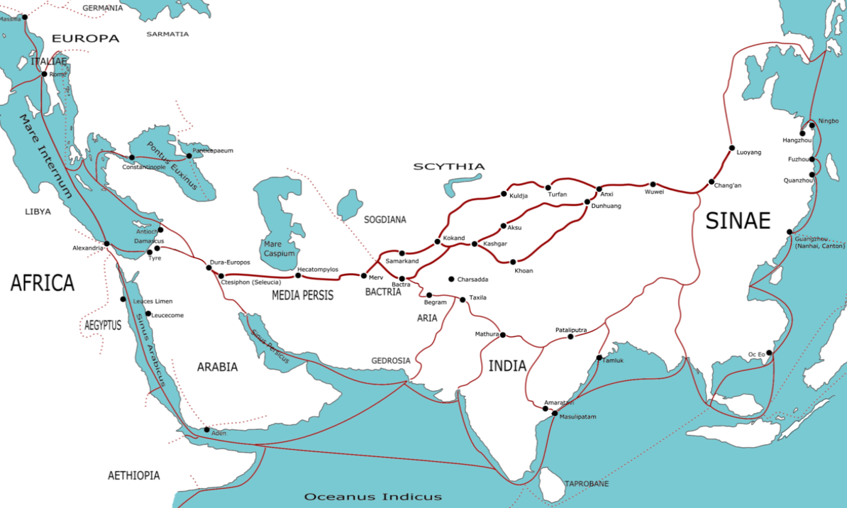 Indian+ocean+trade+route+goods