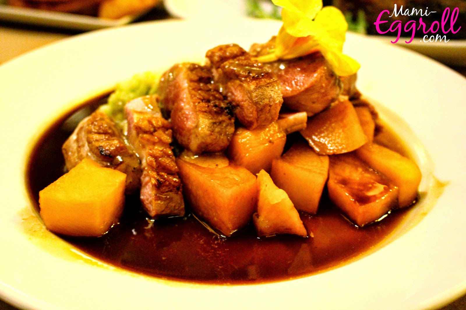 MamiEggroll Anniversary Dinner at Gibbet Hill Grill in Groton