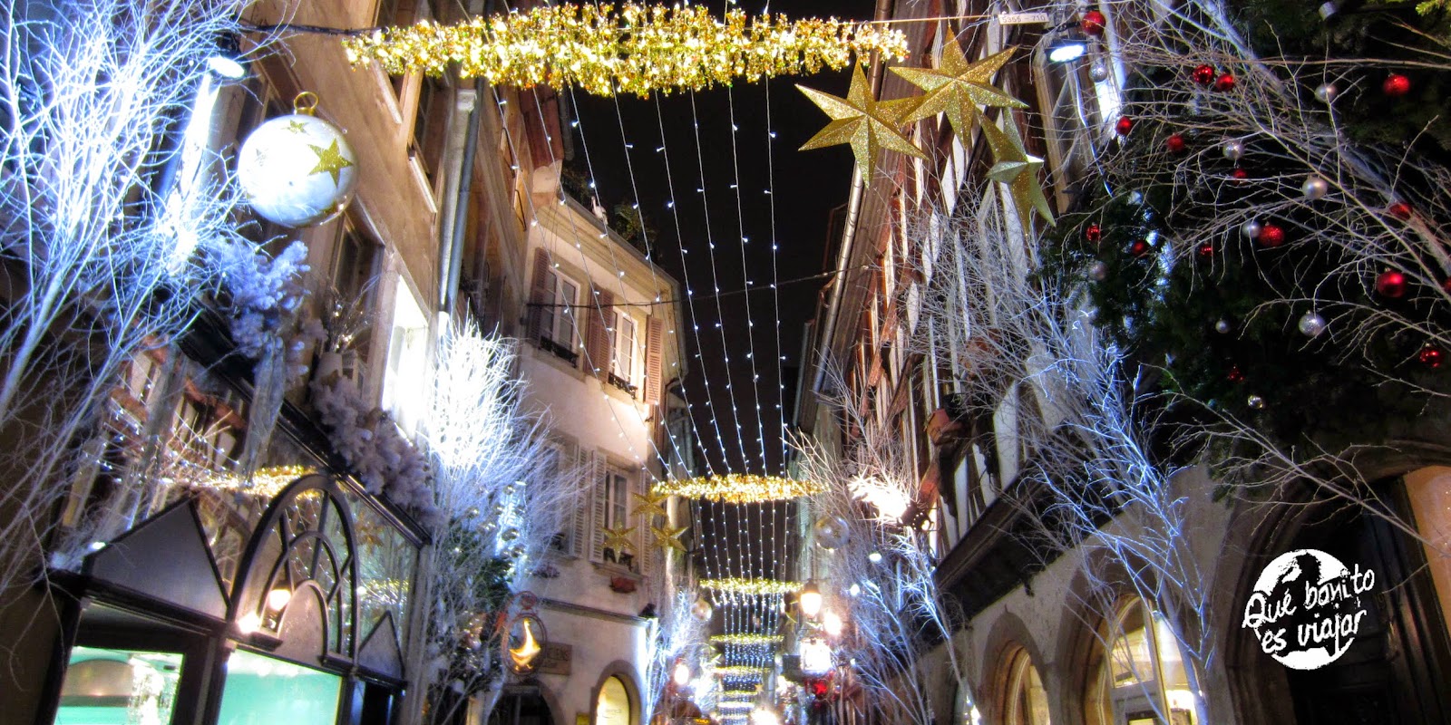 Navidad en la Rue des Orfevres en Estrasburgo Navidad en la Rue des Orfevres en Estrasburgo