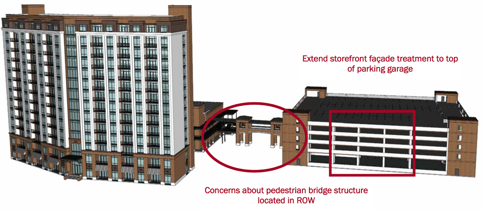 Pedestrian Bridge Only Thing Interesting about Design for Westminster