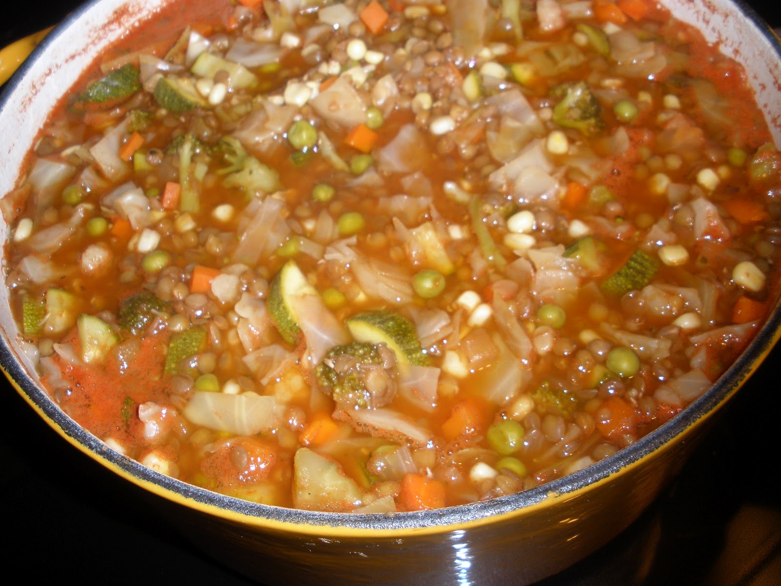 MishMosh and Good Nosh LentilVegetable Soup