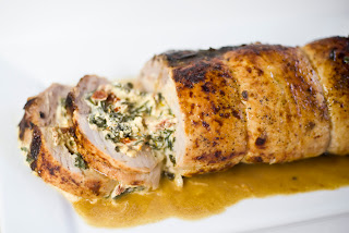 Adventures in Cooking: Pork Loin with Spinach
