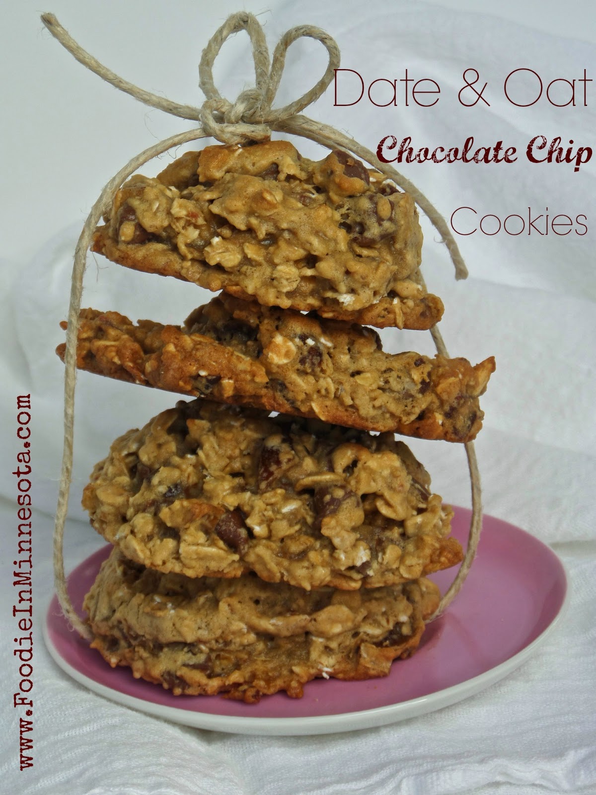 Becki Melvie Date & Oat Chocolate Chip Cookies