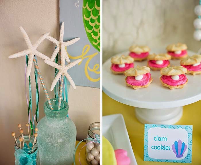 http://www.karaspartyideas.com/2013/07/mermaid-themed-birthday-party-3.html