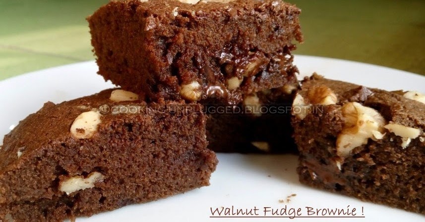 Walnut Fudge Brownie !