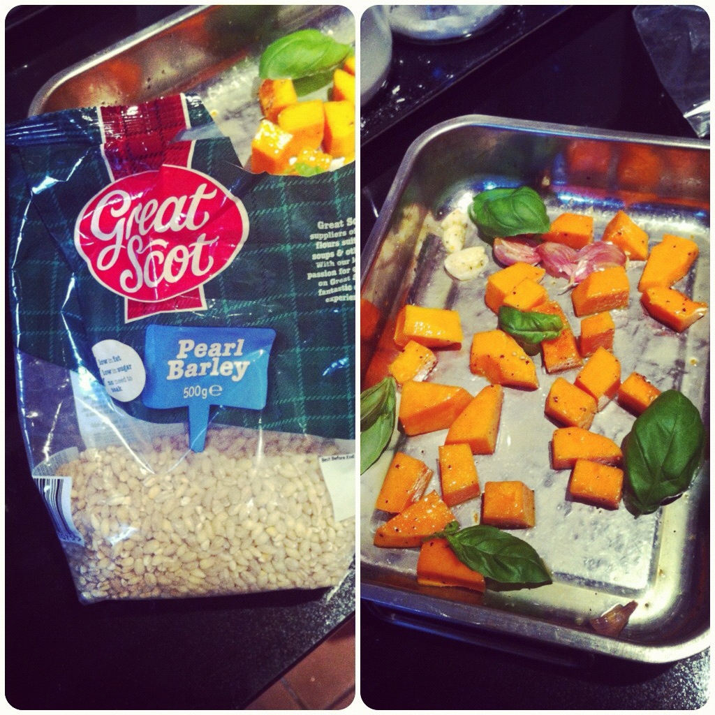 Pearl Barley and Green Lentil Risotto lbwfoodfitness