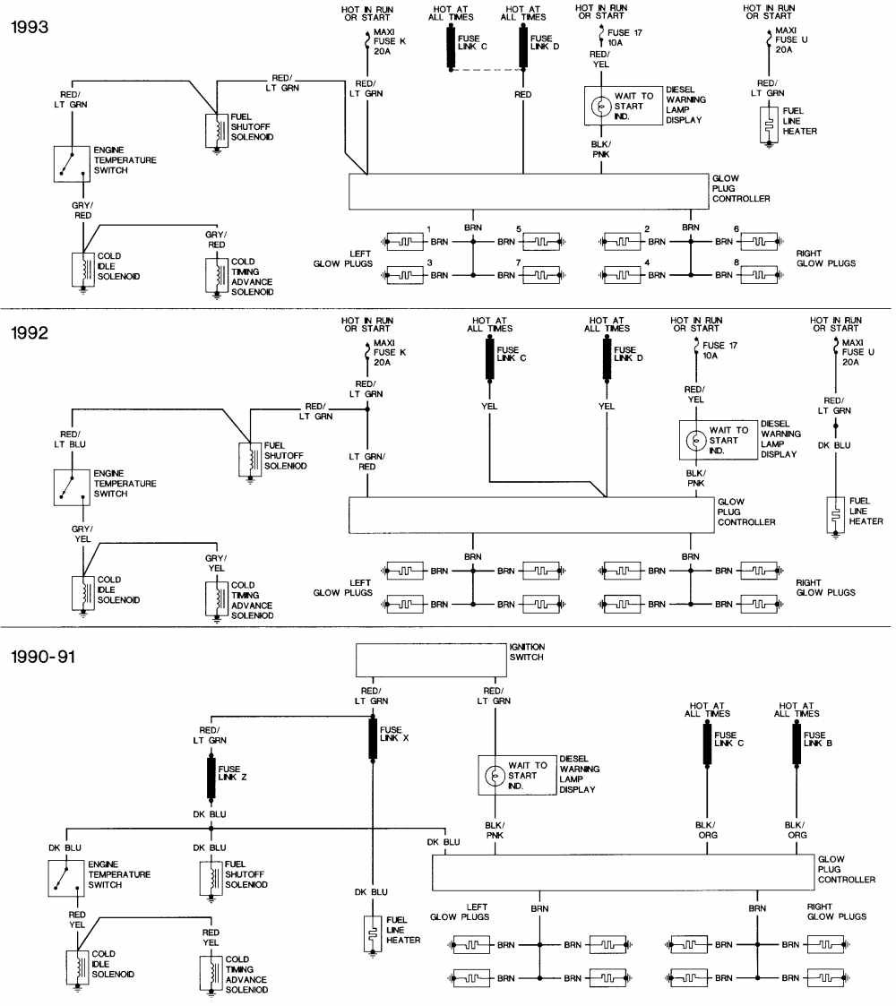 Exhaust System Wiring Diagrams Of 1990