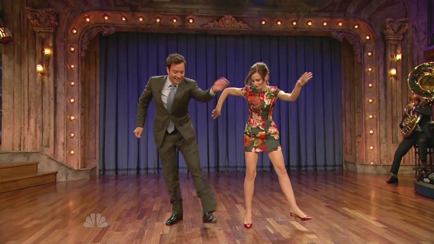 Emma Watson Jimmy Fallon Dance | emma watson shows dance moves on the jimmy fallon show Emma Watson Jimmy Fallon Dance | emma watson shows dance moves on the jimmy fallon show