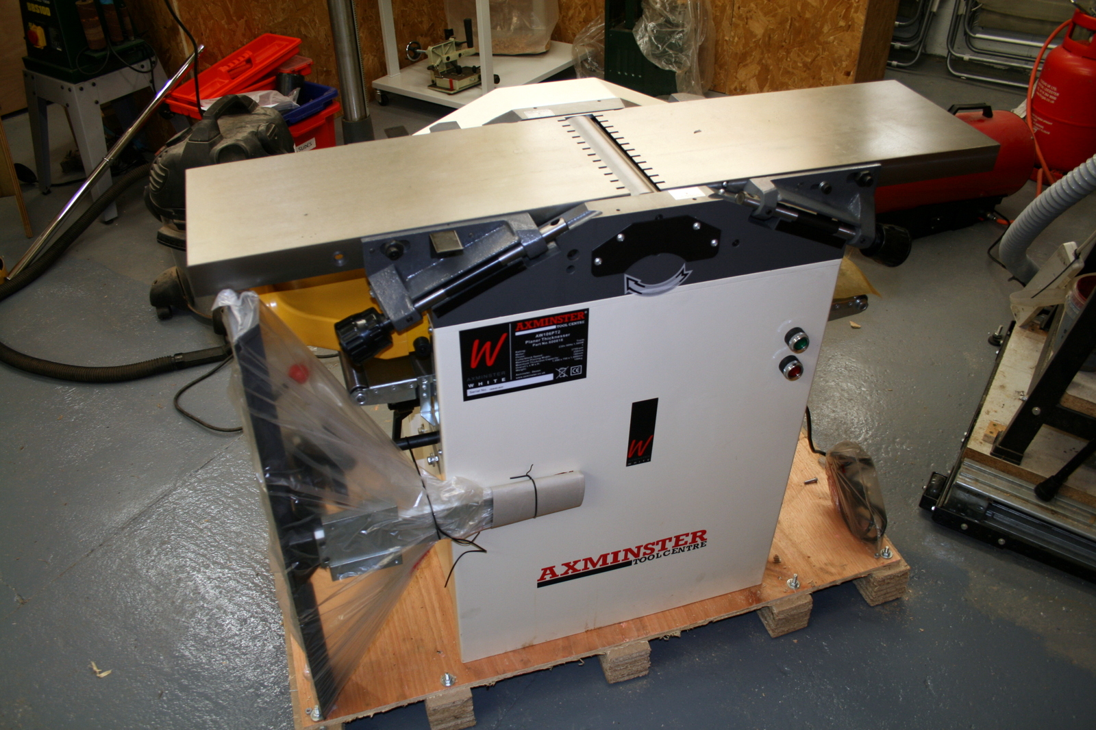 TMc Woodworks Axminster AW106PT2 Planer/Thicknesser (Jointer/Planer